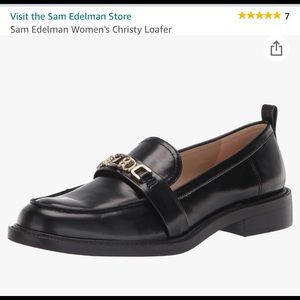 Sam Edlman’s Christ black loafers